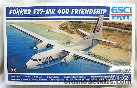 ESCI 1/72 Fokker F27-MK 400 Friendship (F-27) - Air UK Civil